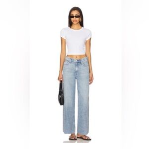Rag and Bone Featherweight Tencel Sofie High Rise Ankle Wide Leg in Mira Size 23
